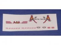 Decalsatz 1:87 MAN TGA #22 Fahrerhaus