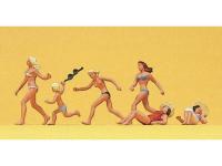 Figuren Am Strand