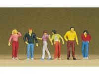 Figuren Gehende Passanten